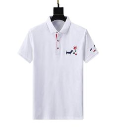 Stilista Polo da uomo Camicie da uomo T-shirt a maniche corte Originale Camicia con risvolto singolo Giacca Abbigliamento sportivo Tuta da jogging M-3XL @ 18