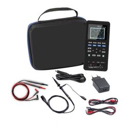 3in1 Digital Oscilloscope Waveform Generator Multimeter Portable USB 2 Channels 40mhz 70mhz LCD Display Test Metre Tools