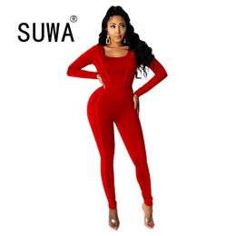 Arrival Autumn Tracksuit Women Sets 2 Piece Style O-neck Long-sleeves Tunic Crop Top + Trousers Two Set 210525