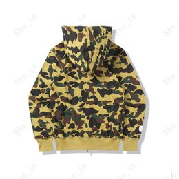 Men's Fashion Jackets Teenager Camouflage Cotton Hoodies Letter Pattern Streetwear Men Outerwear Spring Autumn Coats Boys Sweat Oo42