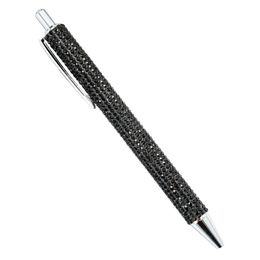 2021 new Ballpoint Pens 20Pcs/lot Creative Diamond Retractable Pen Metal Office Retro Crystal