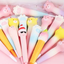 Stress relief pen soft students use a pinching cute super cute neutral pen creative relief pen