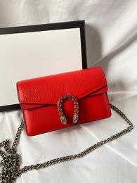 new lady shoulder bag designer messenger bag lady leather chain handbag party high quality leading shopping bag wallet factory production price discount