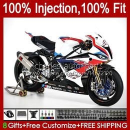 Injection Mold OEM Fairings For BMW Red white black S-1000RR S1000 S 1000 RR S-1000 19-21 Bodywork 21No.5 S1000-RR S1000RR 19 20 21 22 S 1000RR 2019 2020 2021 100% Fit Bodys