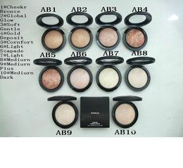 DHL Bronzers & Highlighters Mineralize Skinfinish Powder Foundation 10g All English Name Have 10 Different Colors