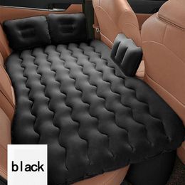 Other Interior Accessories Car Inflatable Travel Mattress Universal Rear Seat Sofa Cushion Outdoor Multifunctional Camping Mat