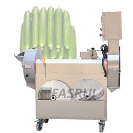 Double Headed Automatic Vegetables Cutting Machine Multi Function Commercial Chopping Vegetable Cutter Maker