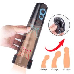 Sex pump toys Sex pump toys Electric Penis Vacuum Pump Rechargeable Automatic Male Enlargement Erection Extend Men Manual Enlarge Air Pressure Device 1125 1125 1125