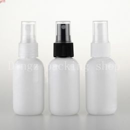 50ml White spray pump travel PET bottle for cosmetic packaging,1.7 oz plastic empty bottles liquid medicine 50pc/lotgood qty