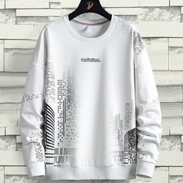 urban streetwear hoodies Australia - Men's Hoodies & Sweatshirts White Men 2021 City Urban Streetwear Loose Hip Hop Crew Oversize Big Size 8XL