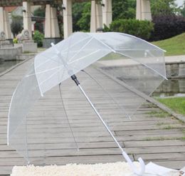 クリアかわいいバブルディープドーム傘ゴシップガール耐風透明キノコ傘結婚式の装飾サイズ: 86*86