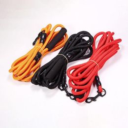 Dog Collars & Leashes Pet Leash Training Tracking Obedience Long Chain For Outdoor