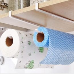 Toilet Paper Holders Kitchen Bathroom Holder Towel Storage Rack Without Perforation Stand Home Decoration Roll