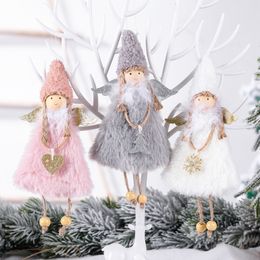 Love Angel Plush Girl Christmas Decorations Creative Xmas Tree Pendant Gifts for Children
