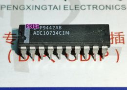 ADC10734CIN , Integrated Circuits IC Double 20 pin dip Plastic Package Electronic Components . ADC10734 PDIP-20