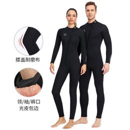 Swim Wear 2021 Chest Zip Wetsuit Men 3mm Neoprene 3XL 4XL Women One Piece Wet Suit Surfing