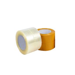 Gift Wrap 4packs Transparent Tape Sticker For Sealing Waterproof Adhesive DIY Supplies Tear Pack Tools