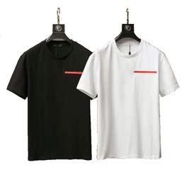 Luxury designer Casual mens T shirt Handbags Fashion New a Wear designer Short sleeve 100% cotton high quality wholesale M-3XL#08