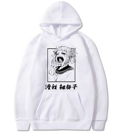 My Hero Academia Himiko Toga Printed hoodie Cozy Cotton sweatshirt Tops Y0816