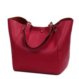 Luxury Leather Shoulder Bags for women 2021 Big Capacity Top-handle Totes Crossbody Bag Large Purses and Handbags bolsa 27K