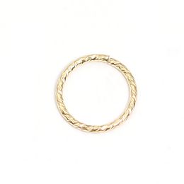 Beadsnice 14k gold filled round open jump rings jewelry findings