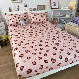 Fashion bedding flat sheet set bed duvet cover + +pillowcase summer bedclothes polyester No quilt 210615