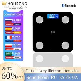 Bathroom Scale Bluetooth Connection Human Home Health Monitoring Explosion-proof Glass Ultra-thin Indoor Body Fat Scale H1229
