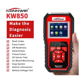 kw850 obd2 scanner Australia - Code Readers & Scan Tools KONNWEI KW850 OBD2 Car Diagnostic Scanner OBD 2 Auto Tool Check Engine Automotive Reader Black