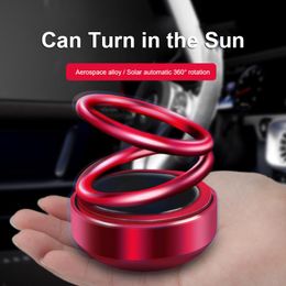 car air freshener Canada - Car Air Freshener Automotive Solar Powered Perfume Aroma Diffuser Decor For Comfortable Driving
