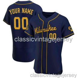 Navy Custom Name and Number Baseball Jersey XS-6XL Stitched Men Women Youth baseball Jersey