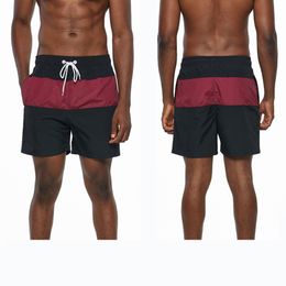 Summer Men's Swimwear Beach Shorts Swimming Surfing Board Short Quick-drying Fitness Pants Elastic Belt