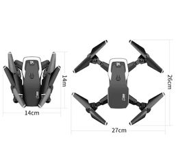 S604K Aerial Drones Folded Long Life Dual Camera Remote Control Toy Aircraft Quadcopter
