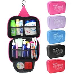 Storage Bags Portable Travel Bag Hanging Shampoo Shower Gel Cosmetics Container Underwear Organiser Home Case