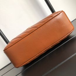 Luxuriöse Umhängetaschen, gute Designer-Rucksäcke aus braunem Twill, Umhängetaschen für Damen, Handtaschen aus echtem Leder für Damen, Farbe Karamell, Größe 24 x 12 x 7 cm