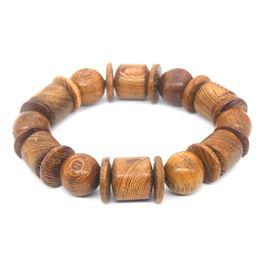 Wooden Beaded Handmade Charm Bracelets Fashion Jewelry For Women Girl Lover Party Club Decor Accessories
