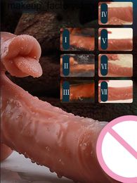massaggiatore giocattolo del sesso Massaggio Sextoys Grande vibratore del dildo per le donne Masturbatori Vibrat Donna Giocattoli Adulti 18 Macchina per stimolatore del clitoride PGHG