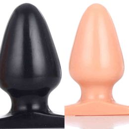 Nxy Anal Toys 57mm Diameter Dilator Expander Big Butt Plug Balls Expanding Anus Sex for Woman Large Buttplug 1218
