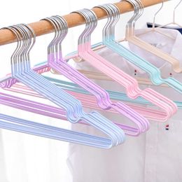 5/10/20 Pcs Adult/Kids Clothes Hanger Racks Non-slip Hangers for Jackets, Pants, & Dress Clothes Hangers Baby Clothing Organiser 210702