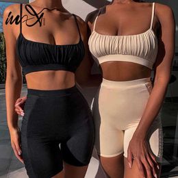 In-X Sports Bra and Leggings Set 2 Piece Set Workout Clothes for Women Sports Wear for Women Gym Clothing Athletic Yoga Set new X0629