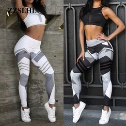 Women Tracksuit Yoga Set Running FitnJogging T-shirt Leggings Tights Sports Suit Gym Sportswear Active Wear Clothes X0629