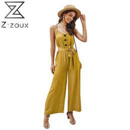 Women Jumpsuits V-neck Bandage Sleeveless Off Shoulder Rompers Womens Vintage Sexy Summer Fashion 210524