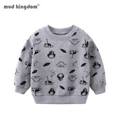 Mudkingdom Boys Sweatshirts Cute Cartoon Printing Autumn Fashion Long Sleeve Casual Tops for Kids Clothes 210615