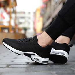 2021 Fashion Cushion Running Shoes Breathable Mens Women Designer Black Navy Blue Grey Sneakers Trainers Sports Size 39-45 W-1713