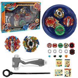 Burst XD168-11 B-117 B-120 B-121 B-122 Spinning Top with Launcher Juguetes Metal Fusion Fafnir Blade Gyroscope Toys for Children X0528