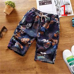 Summer men's casual shorts thin section sports running trend loose 210420