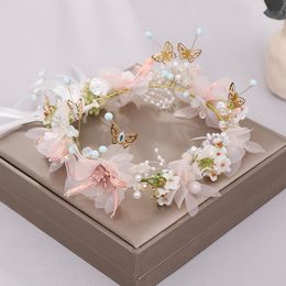 New Hot Selling Bridal Wreath Headdress Headband Accessories Children Show Hair Jewelry