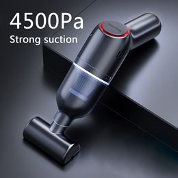 Mini Handheld Wireless Wet Dry Dual Use High Power Strong Suction Portable Car Vacuum Cleaner Automotive Good