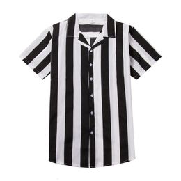 Traje De Camisa A Rayas En Blanco Y Negro Oferta Online | DHgate.com