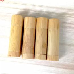 50 pcs/Lot 5.5g Bamboo Tube For Lipstick Logo Customize Lip Balm Makeup Containers Wholesale QX002good qty