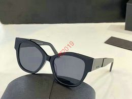 Monochrome Sunglasses Luxury Women Big Frame Brand Designer Sunglasses Uv Protection Summer Style Top Quality Outdoor Sunnies 7 Colors Fast Ship Factory Price